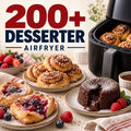 200 desserter – uden tilsat sukker + airfryer